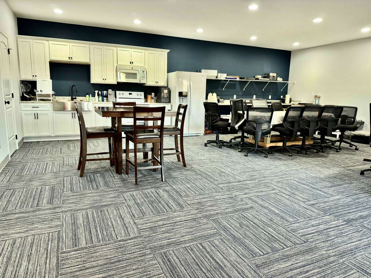 Party Room features its own Kitchen and Half Bath