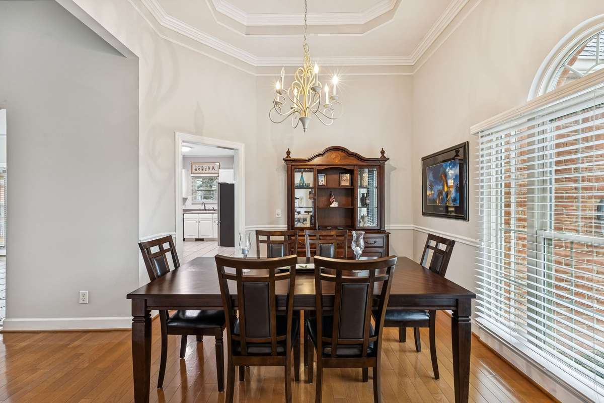 Formal dining room with quick access to the kitchen and open to the great room. 2409 Amber Glen Court, Murfreesboro, TN 37128