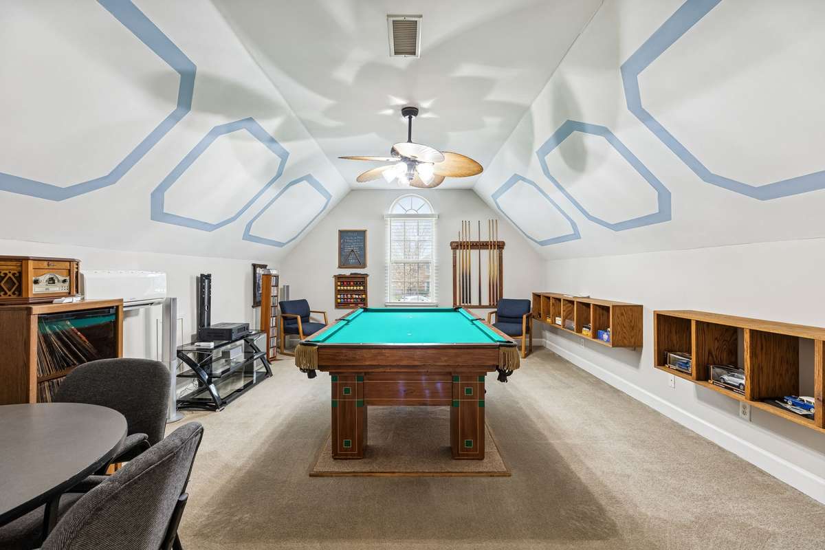 Upstairs flex space makes a great space for a pool table, media room, or whatever your family needs it for! 2409 Amber Glen Court, Murfreesboro, TN 37128