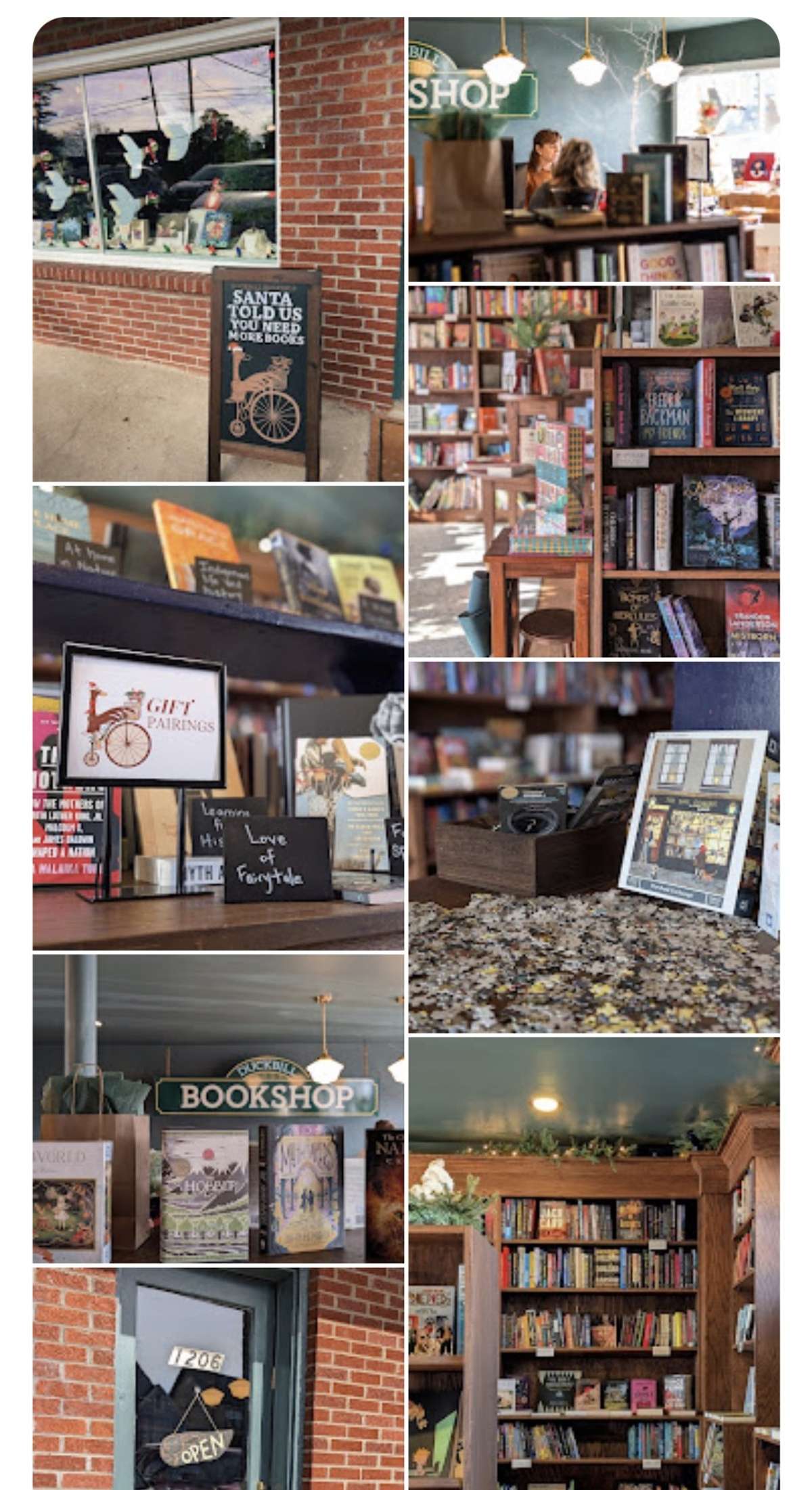 Duckbill Book Shop in the Village!