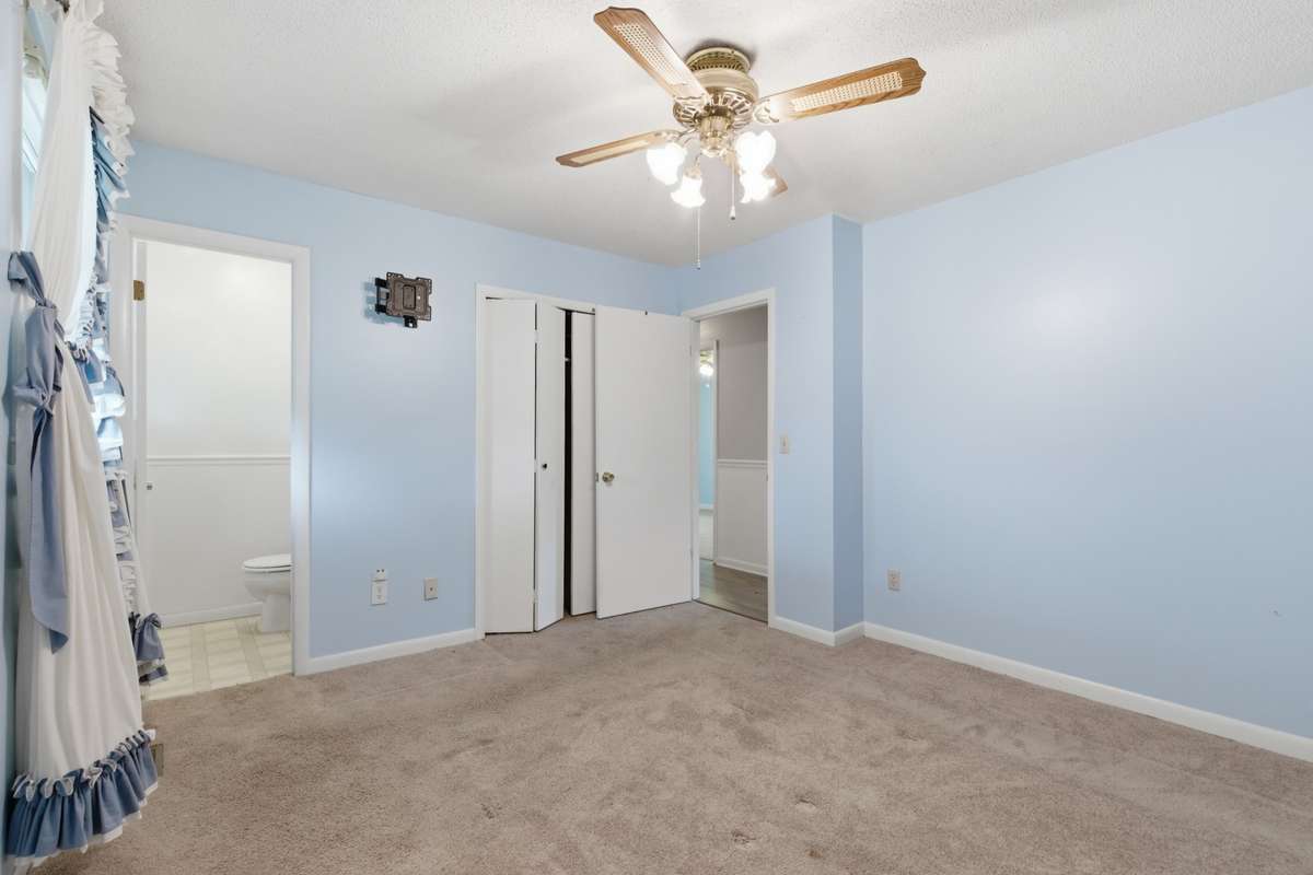 Primary Bedroom with Half bath