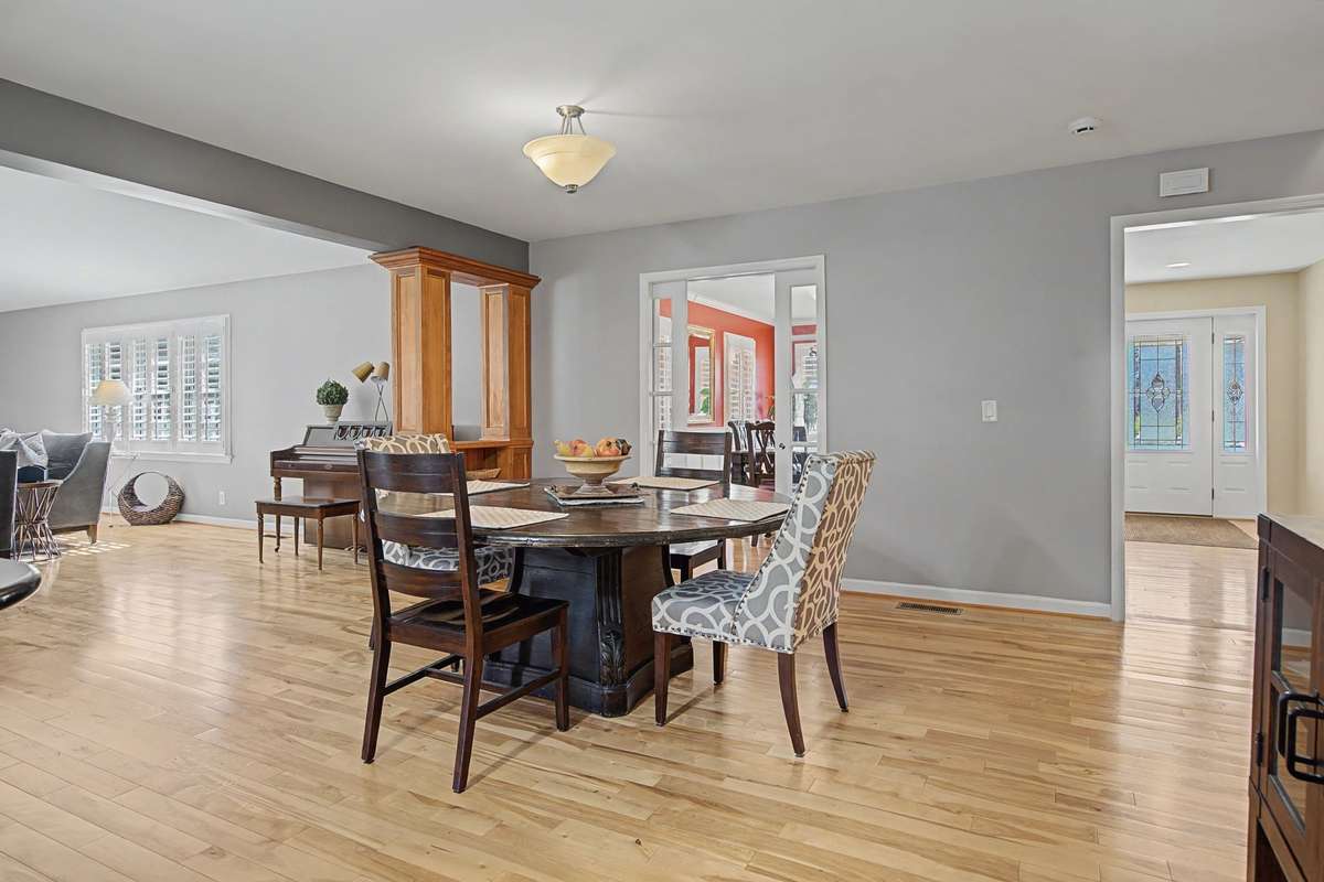 Eat-in kitchen opens into Great Room and Kitchen