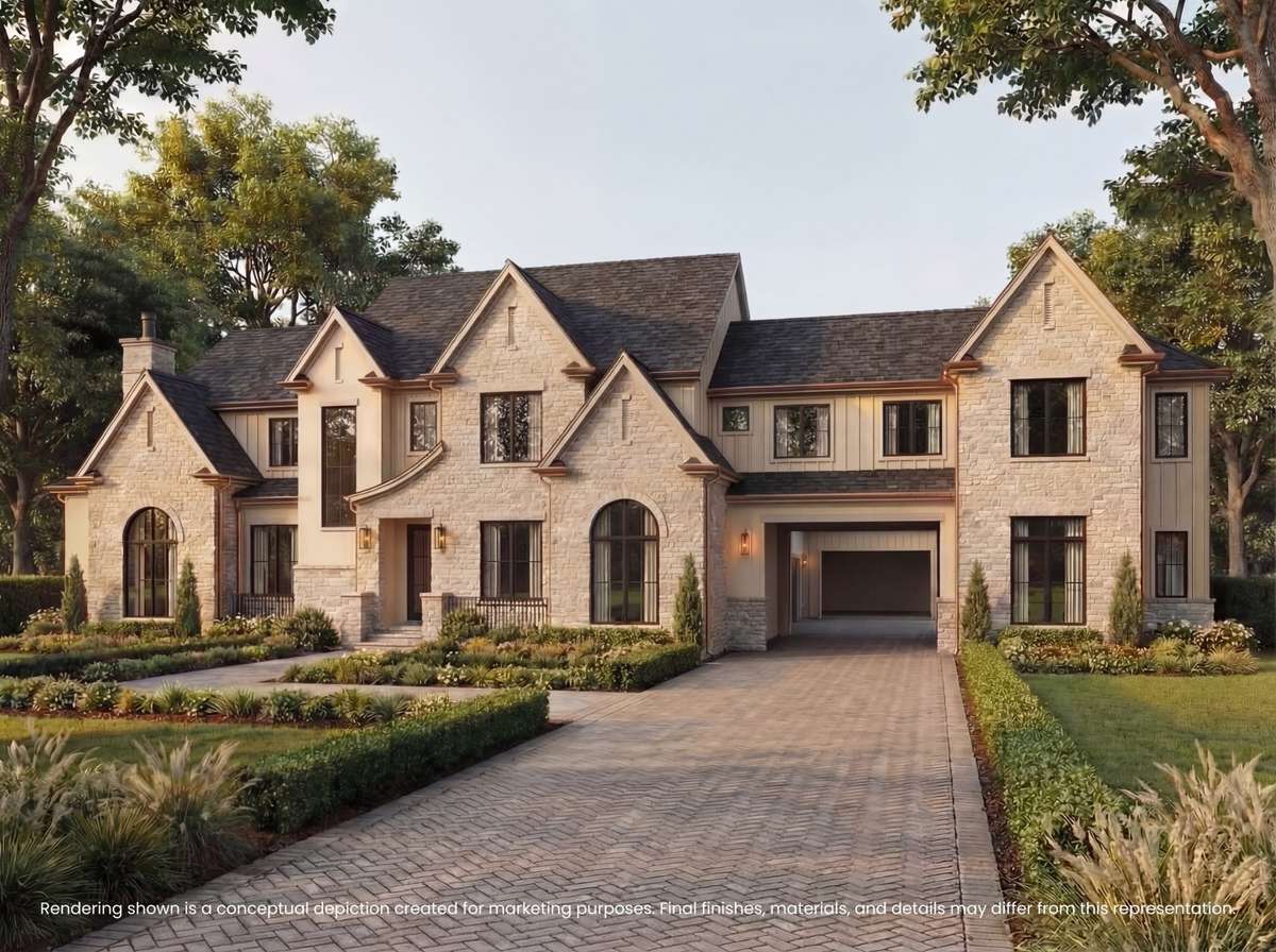 Rendering shown is a conceptual depiction created for marketing purposes. Final finishes, materials, and details may differ from this representation