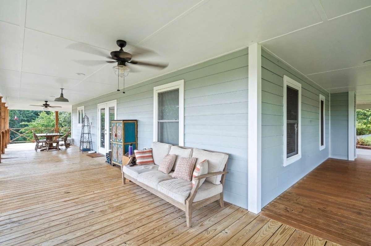 Wrap around porch