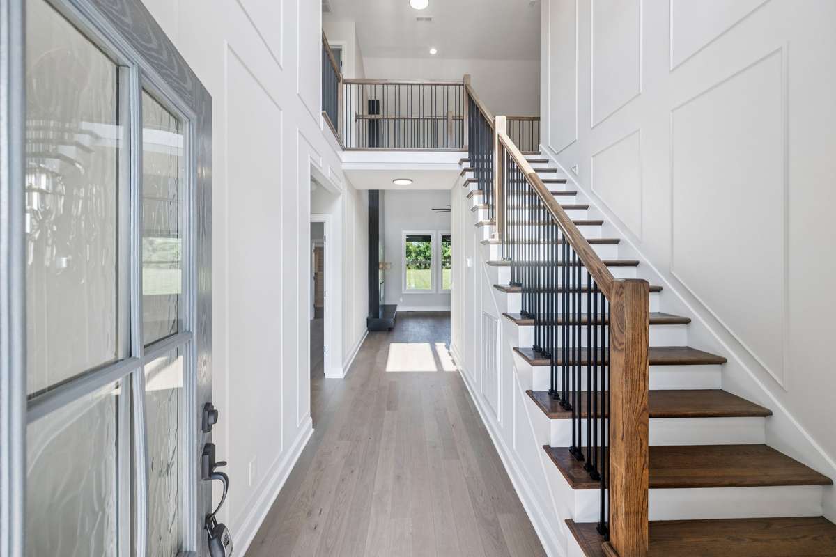 Photos of real pics of a home that was built in Bell Buckle,  buyers will have the option to make their interior and exterior selections.