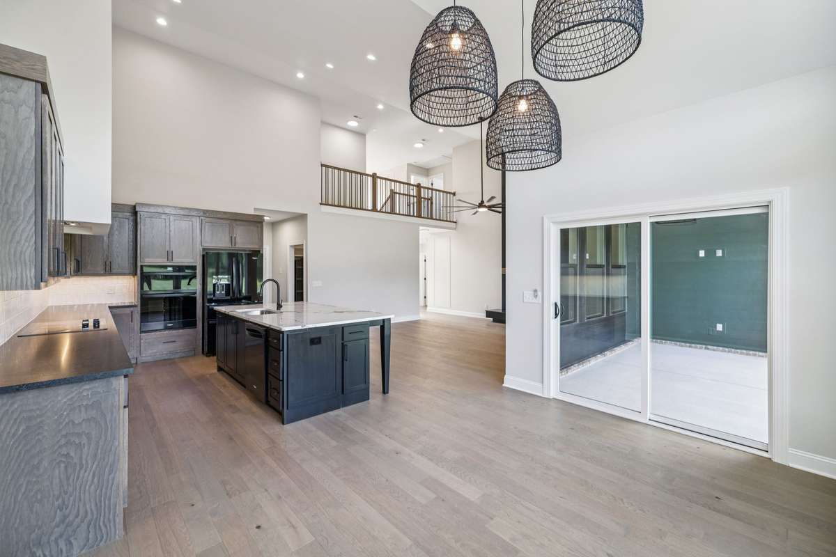 Photos of real pics of a home that was built in Bell Buckle,  buyers will have the option to make their interior and exterior selections.