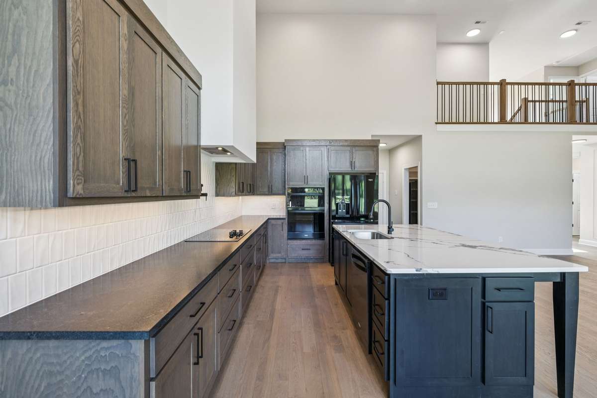 Photos of real pics of a home that was built in Bell Buckle,  buyers will have the option to make their interior and exterior selections.