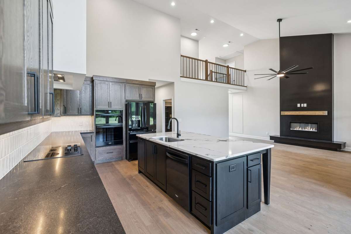 Photos of real pics of a home that was built in Bell Buckle,  buyers will have the option to make their interior and exterior selections.
