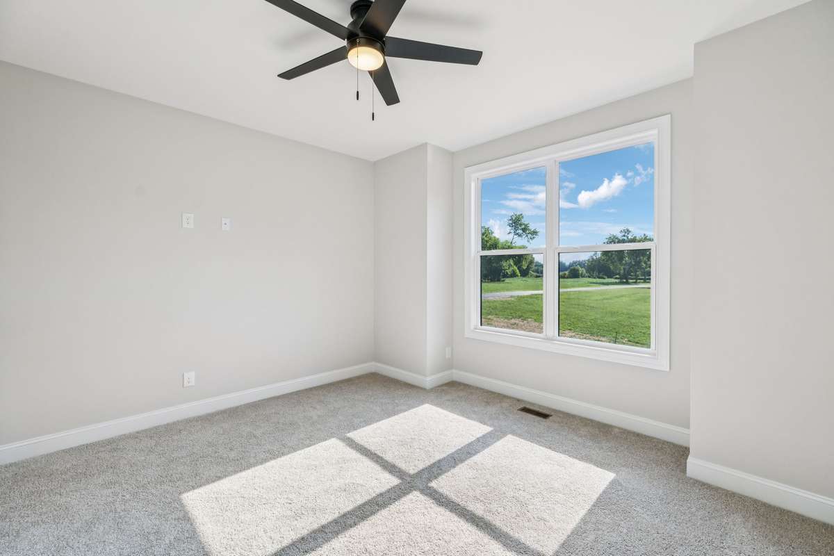 Photos of real pics of a home that was built in Bell Buckle,  buyers will have the option to make their interior and exterior selections.