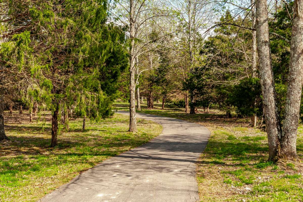 Paved drive throughout the 18 acres