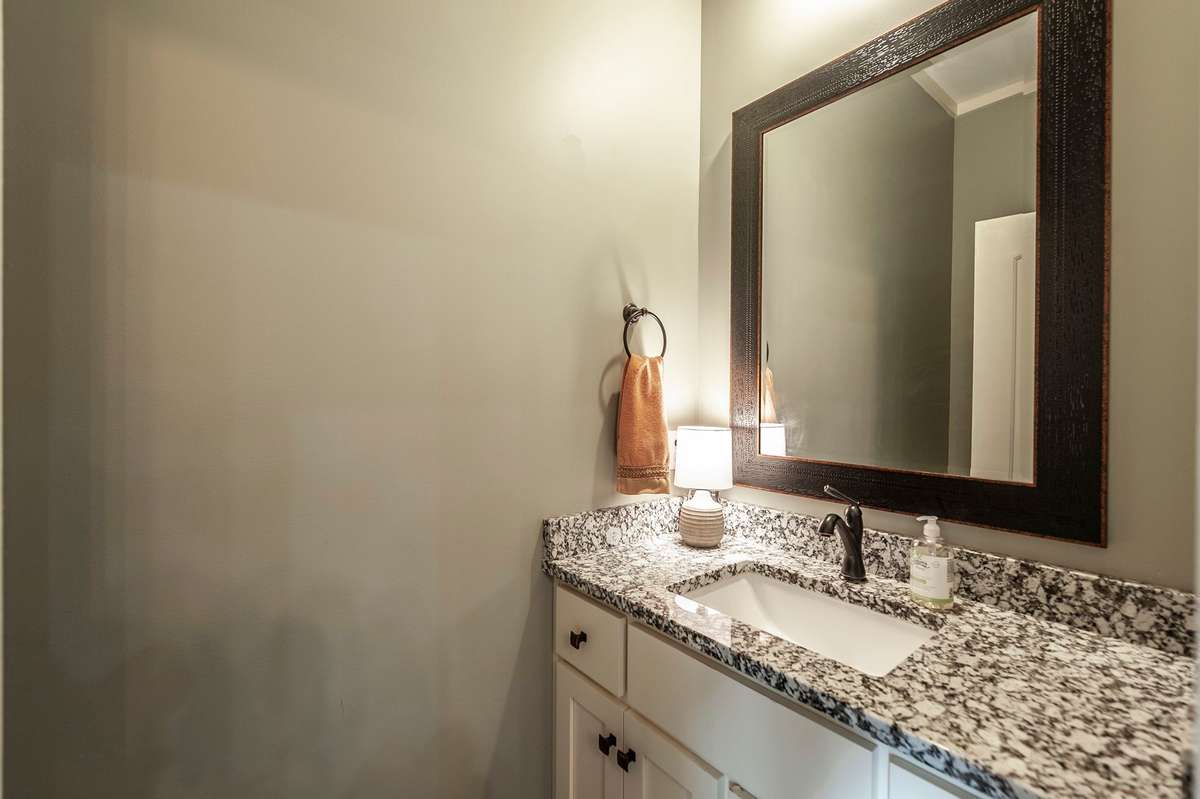 Half Bath off of the Great Room