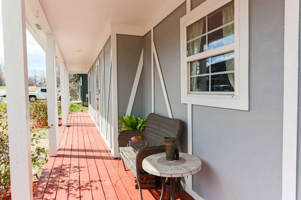 Relax on the front porch!