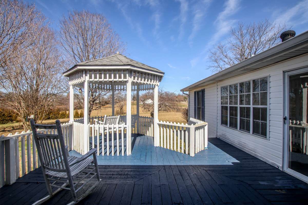 I love this gazebo and the peace and quiet it affords