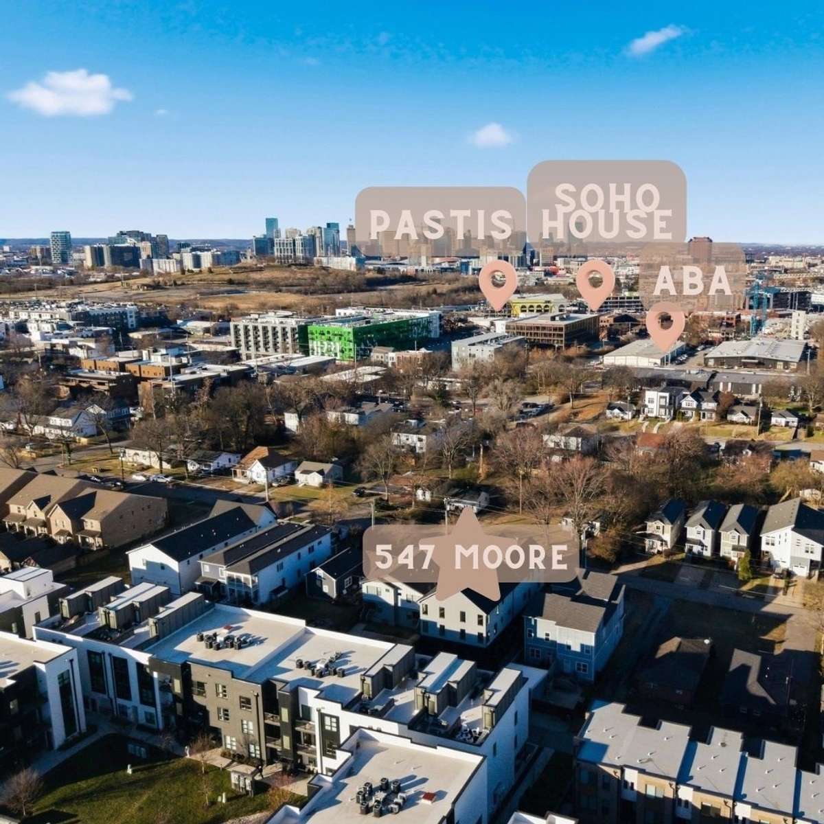 Home is less than half a mile from all of the favorite restaurants, bars, and Geodis Park!