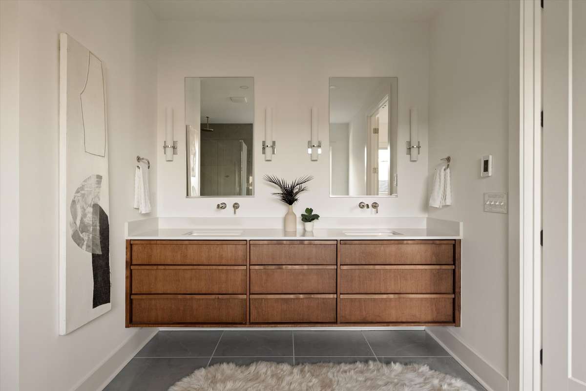 Dual vanities