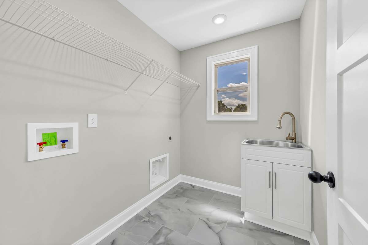 Large laundry room