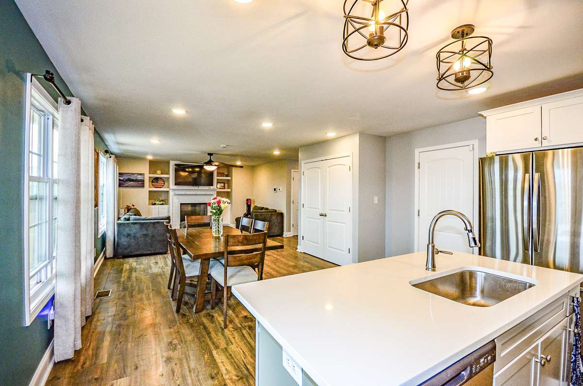 Open concept living (with an incredible view)