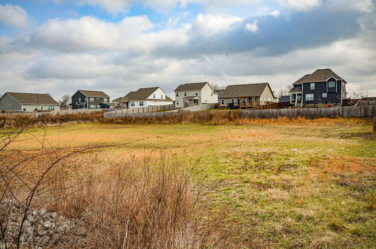 The mowed areas are well within the boundaries of the 1.3 acrea lot.
