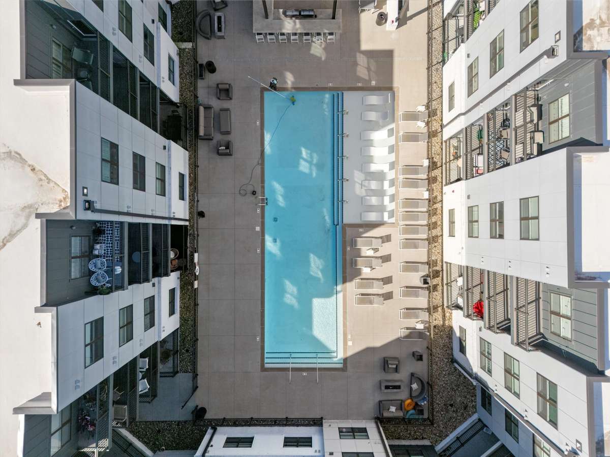 POOL & CABANAS — JUST A SHORT WALK DOWN THE HALLWAY FROM THE UNIT