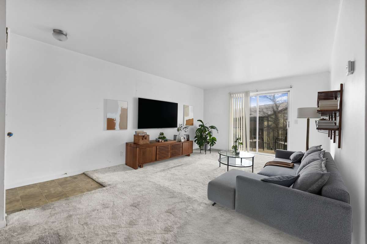 Living Room Virtually Staged