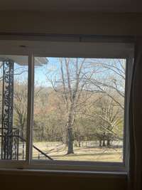 BEUTIFUL VIEWS FROM LIVING ROOM WINDOW