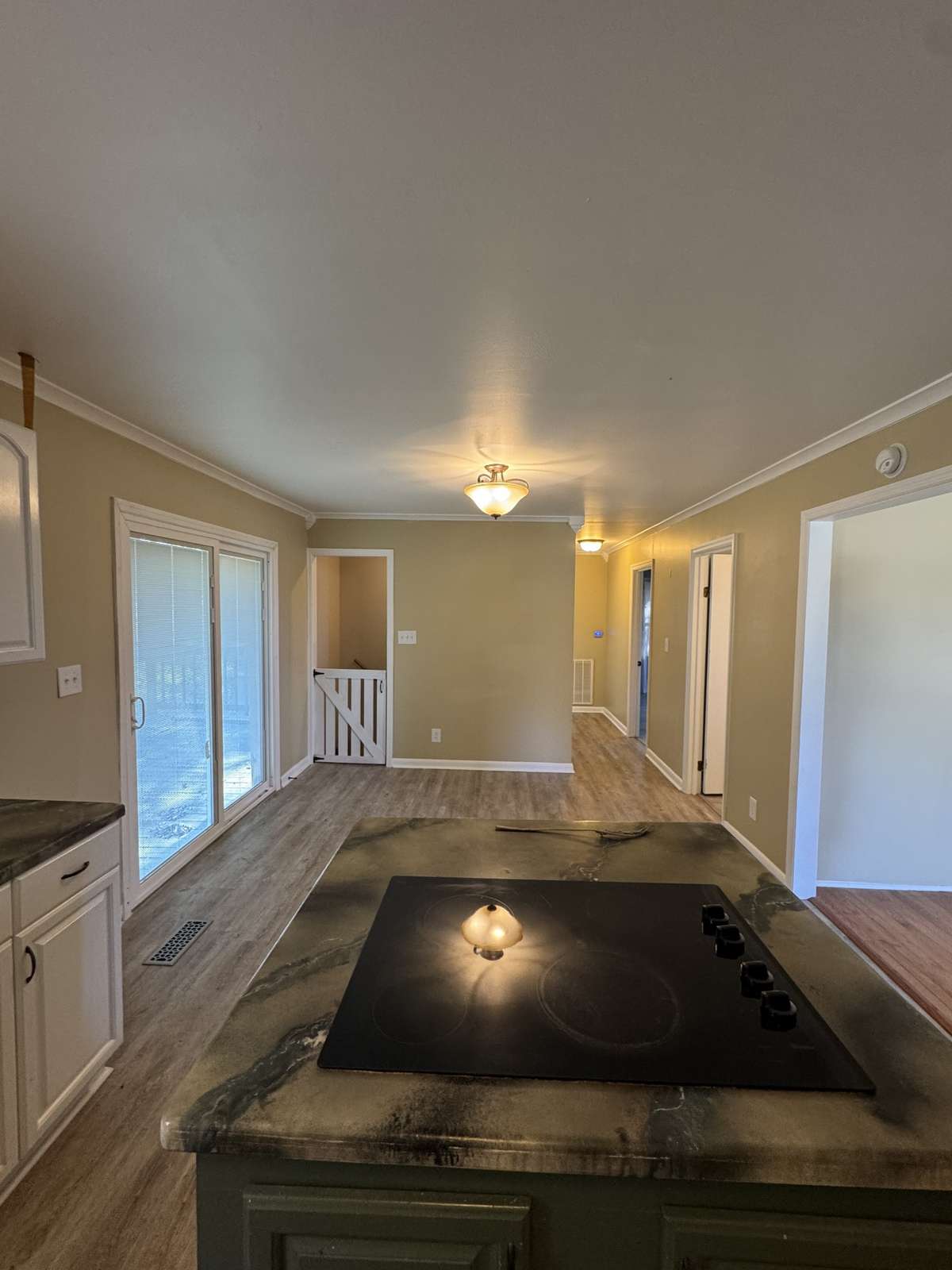 KITCHEN INTO DINING