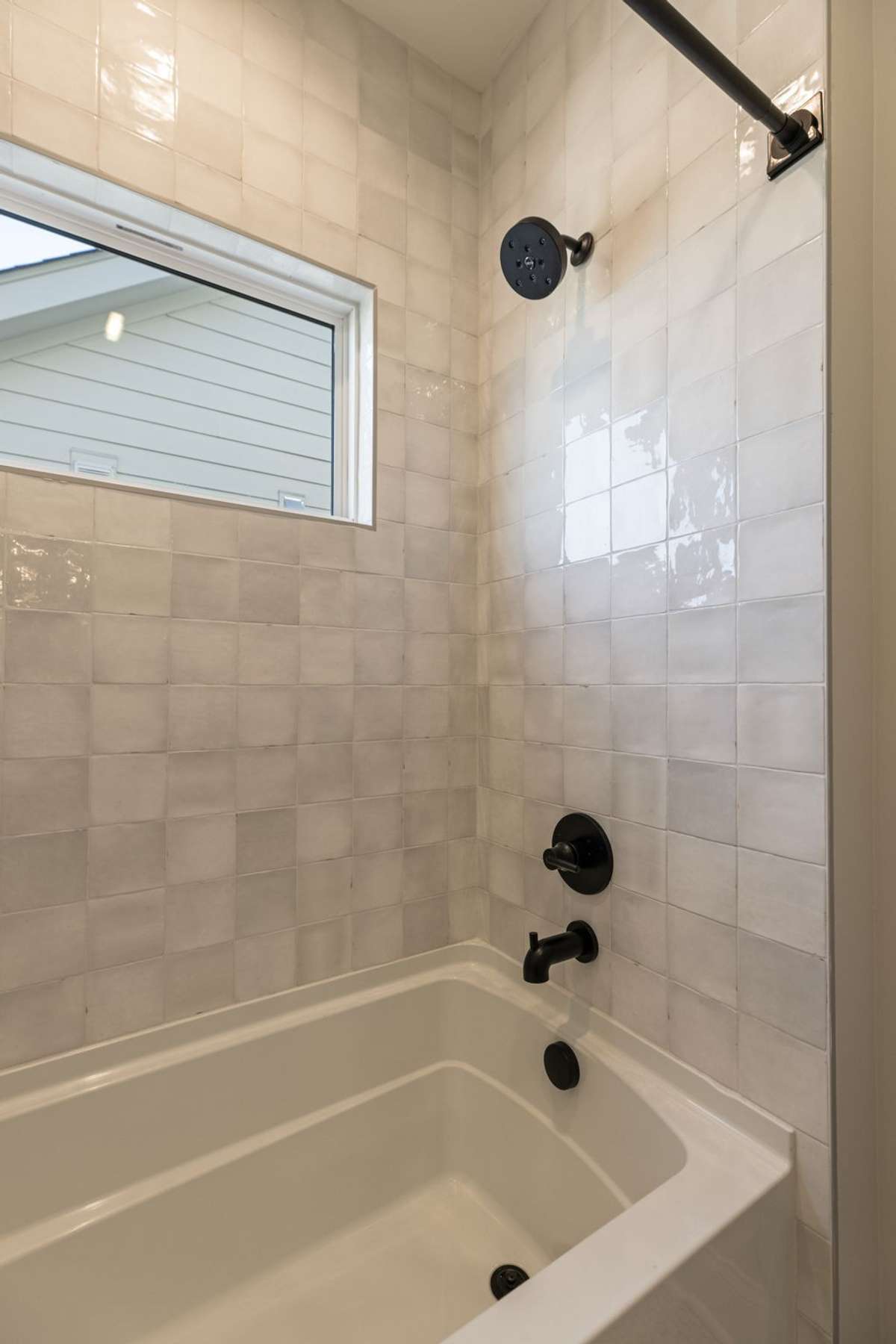 Tiled bath areas