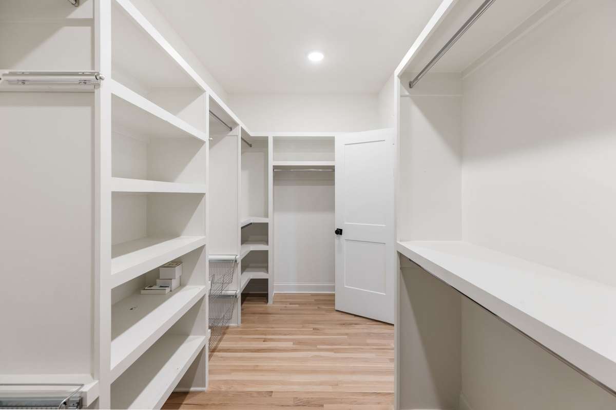 So much closet space!
