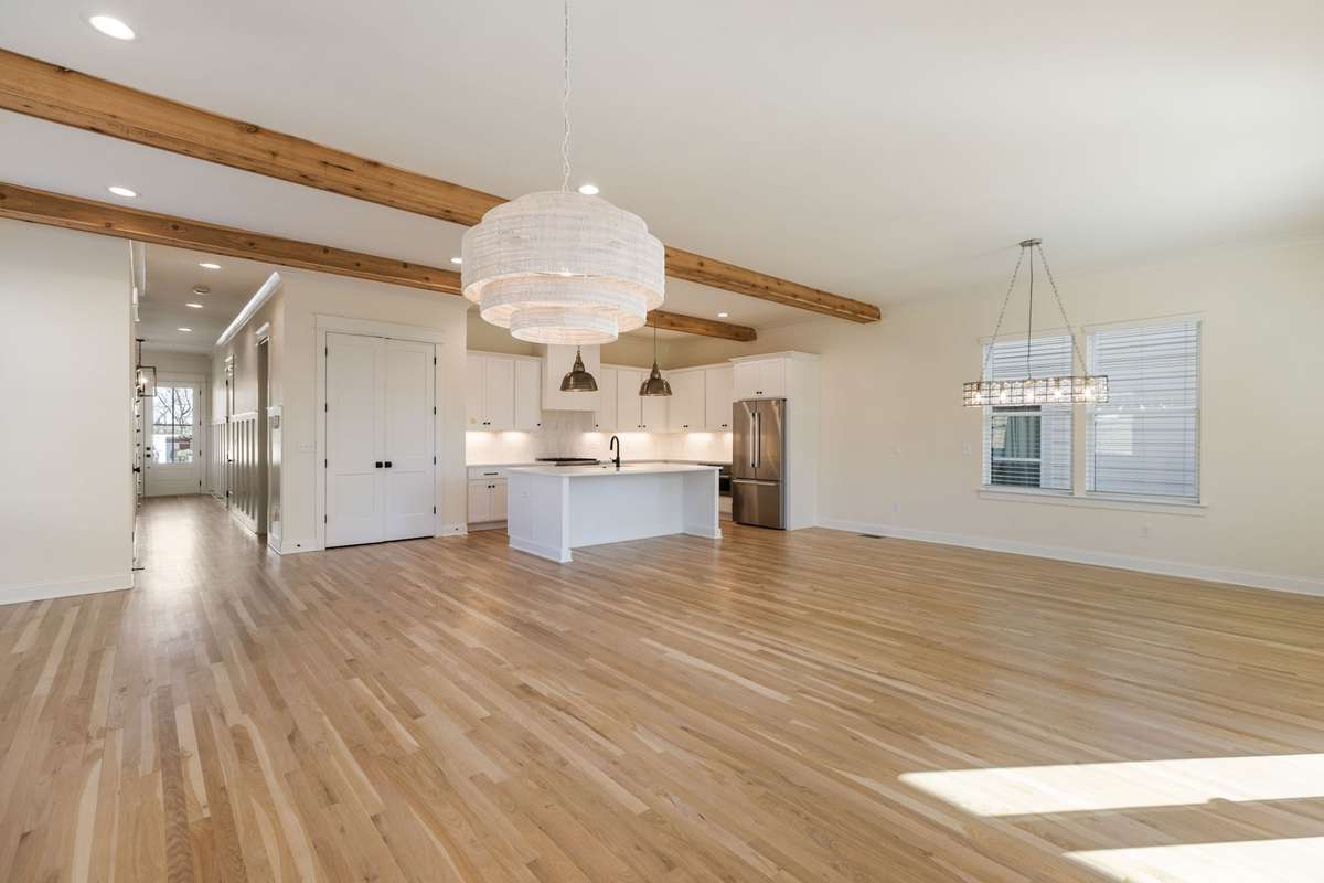 Stunning lighting in living area