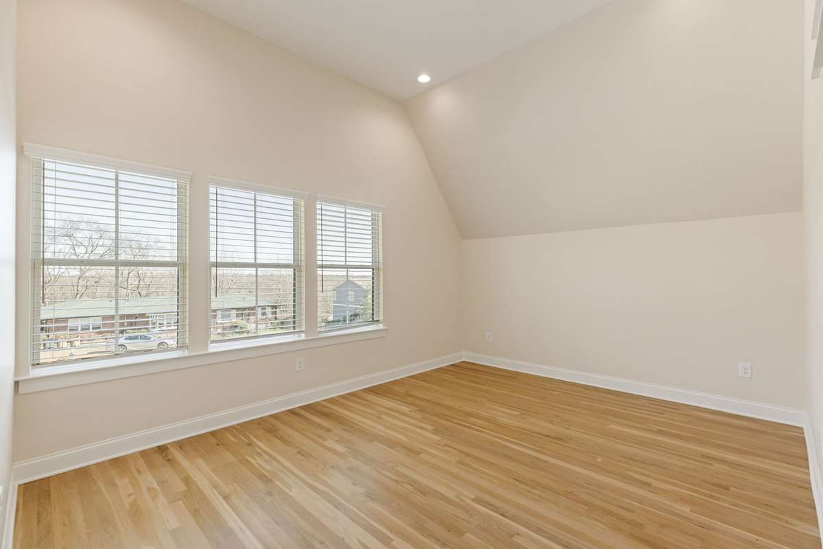 Large bedroom space with tons of natural light