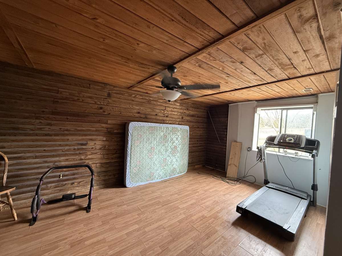 This room was used as a bedroom - this was where the garage was finished for additional living space