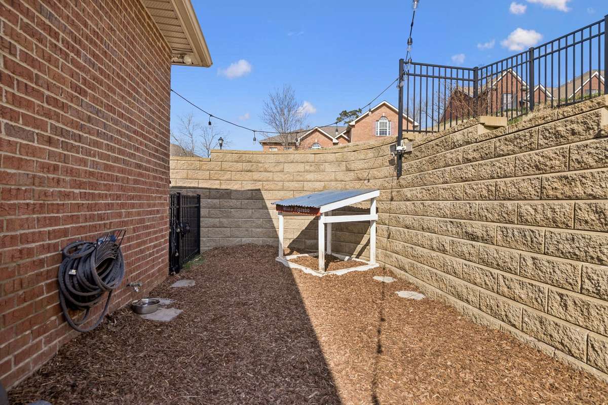 Private Space in Back Yard - Perfect for pets, gardening, or any hobby that you may have.
