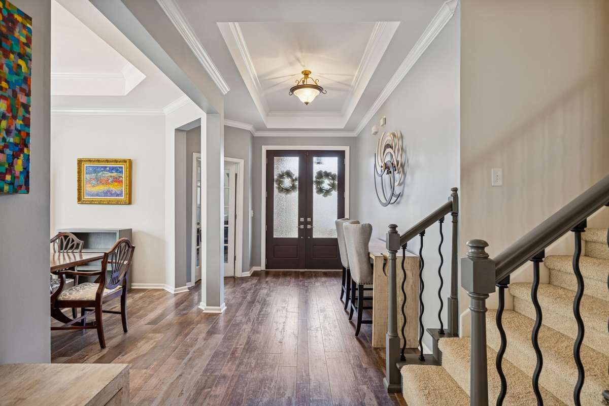 View looking back toward the front door.