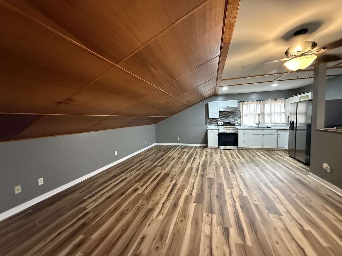 Upstairs apartment area