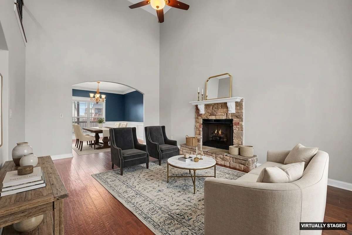 Staged Living Room
