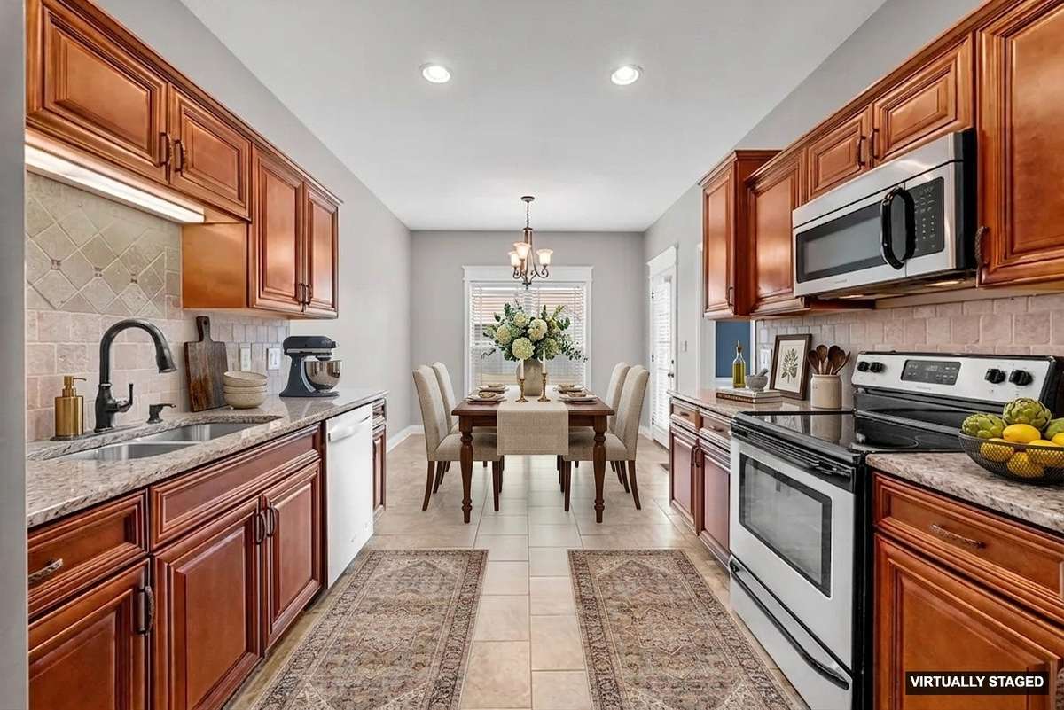 Staged Kitchen