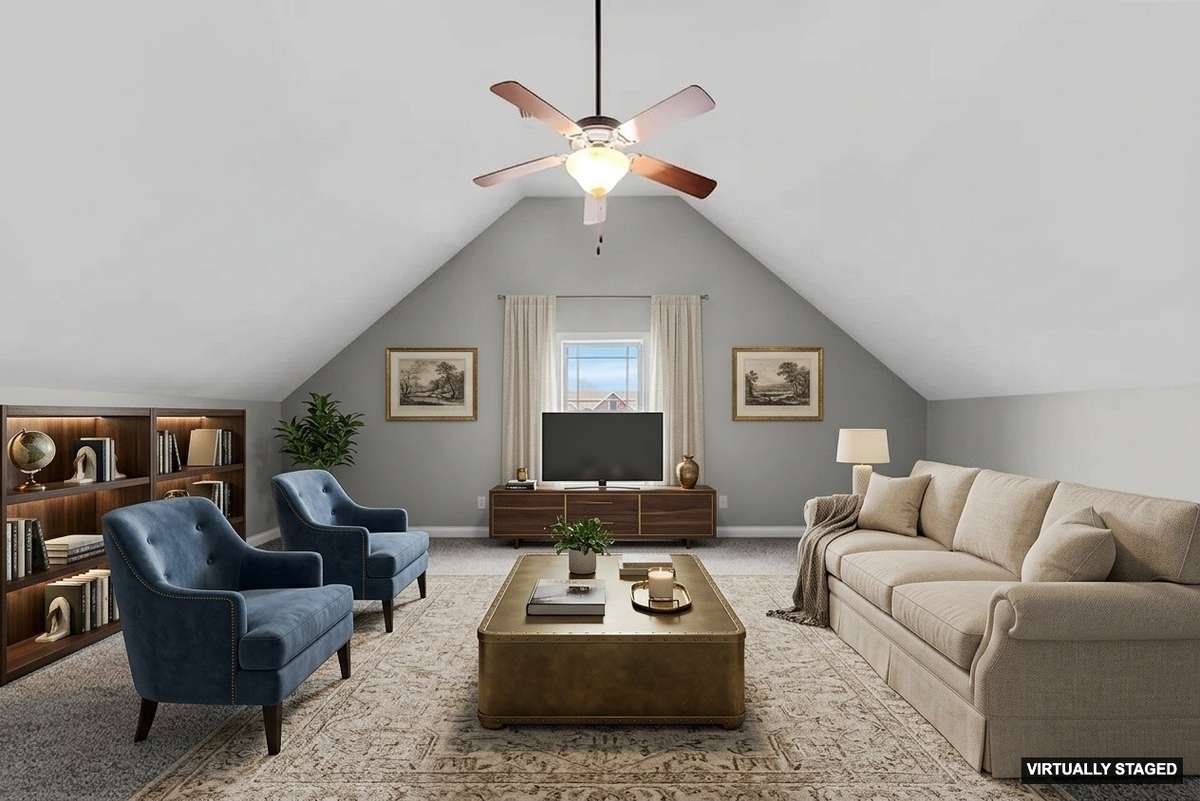 Staged Bonus Room