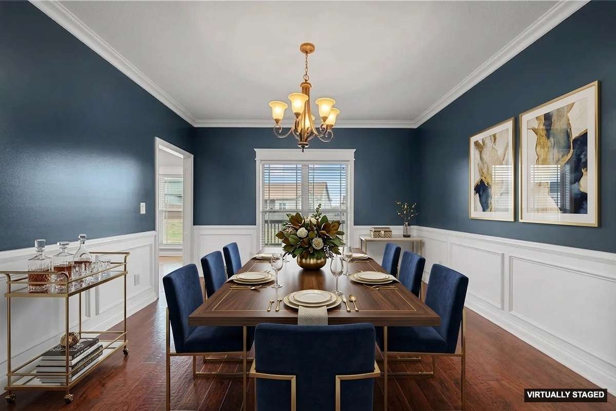Staged Dining Room
