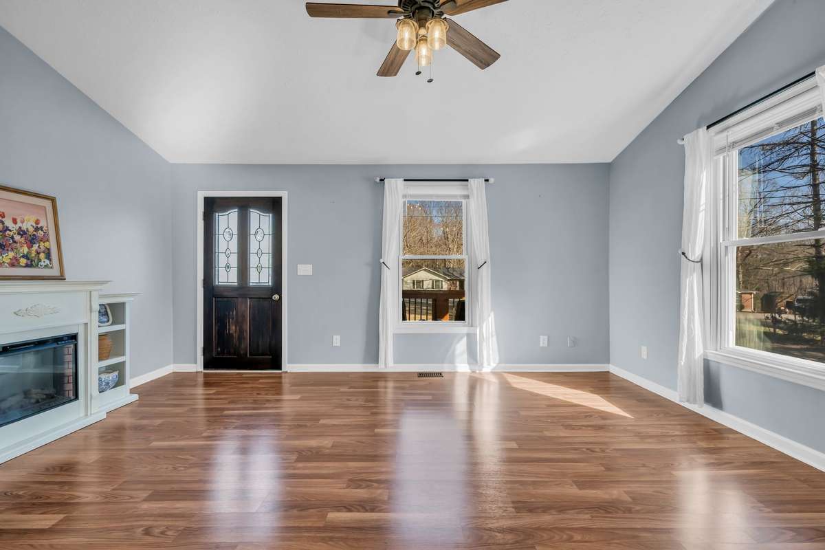 Lots of natural light
