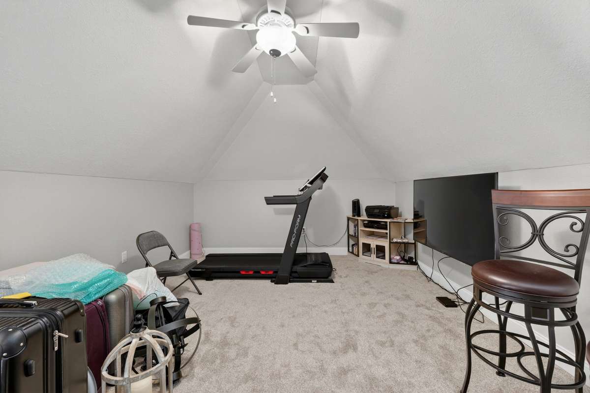 Bonus room upstairs.