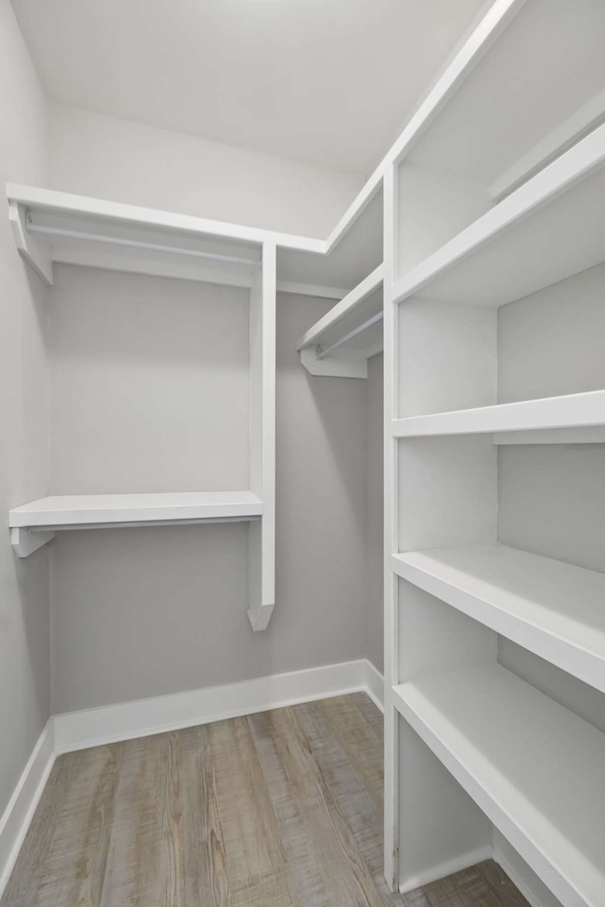 Upstairs Primary closet