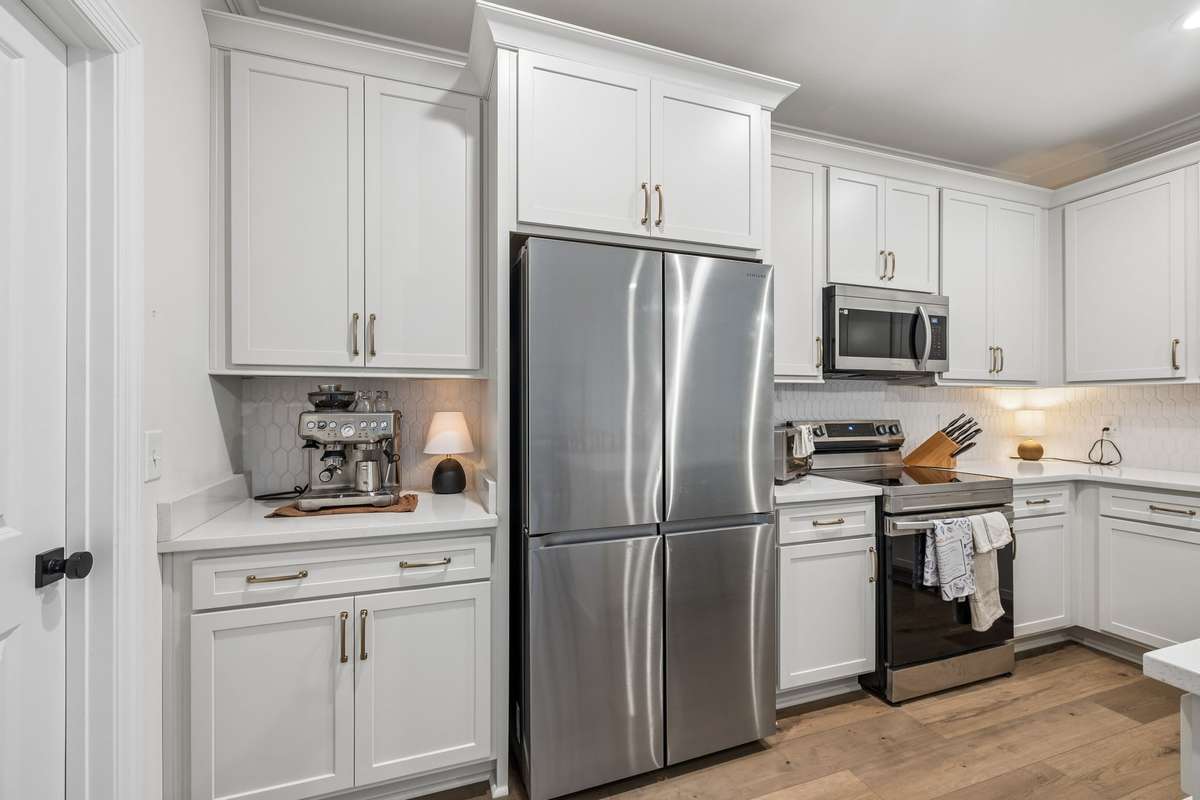 Did I mention that the Kitchen Refrigerator remain.  If you Build, you will need to buy one.