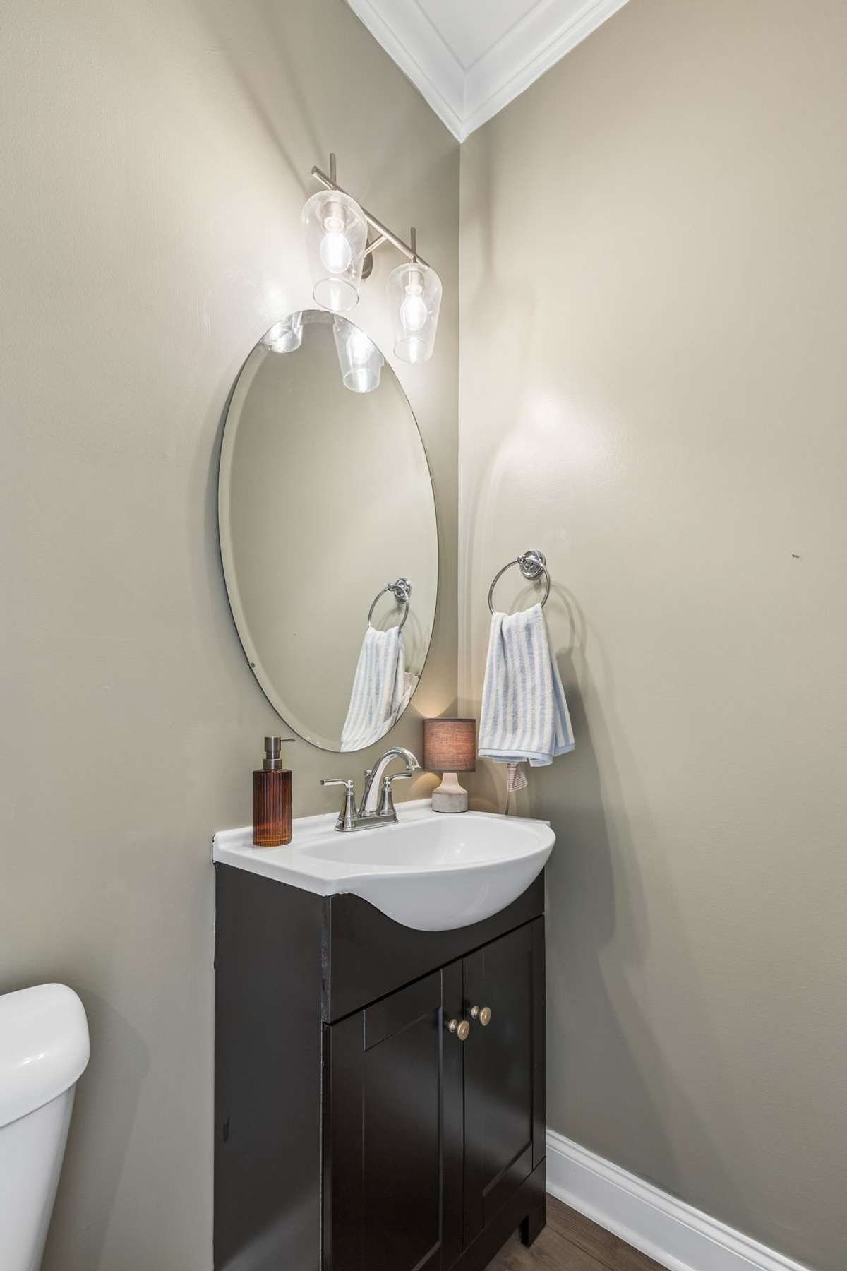 Main Floor Powder Room. Nice for guests