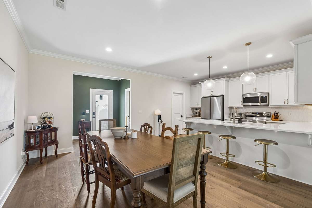 Spacious Dining and Kitchen area.  Great for entertaining.