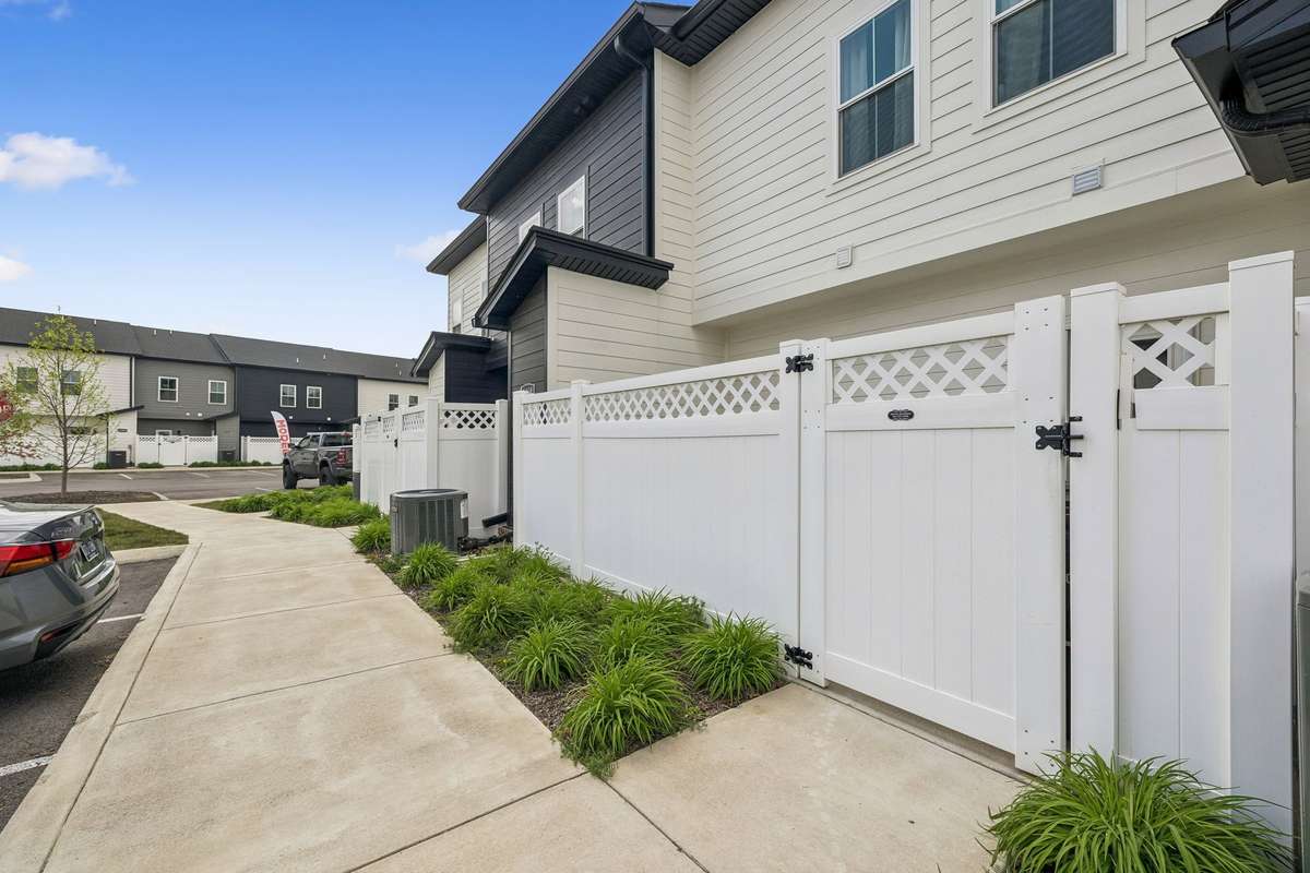 Back entrance into Residence Patio and Home
