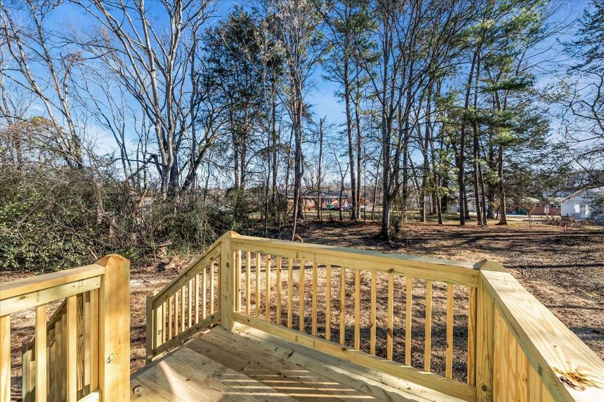 Relax on your back deck and drink your coffee!
