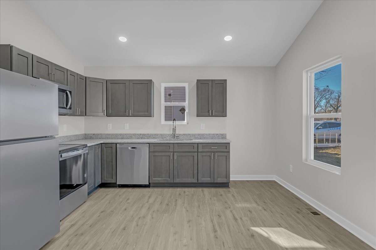 Refrigerator, Stove, Dishwasher, and Microwave are included!