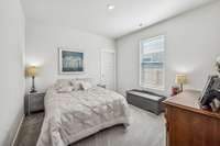 The third bedroom also features a walk in closet.