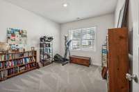 The double window provides natural light.