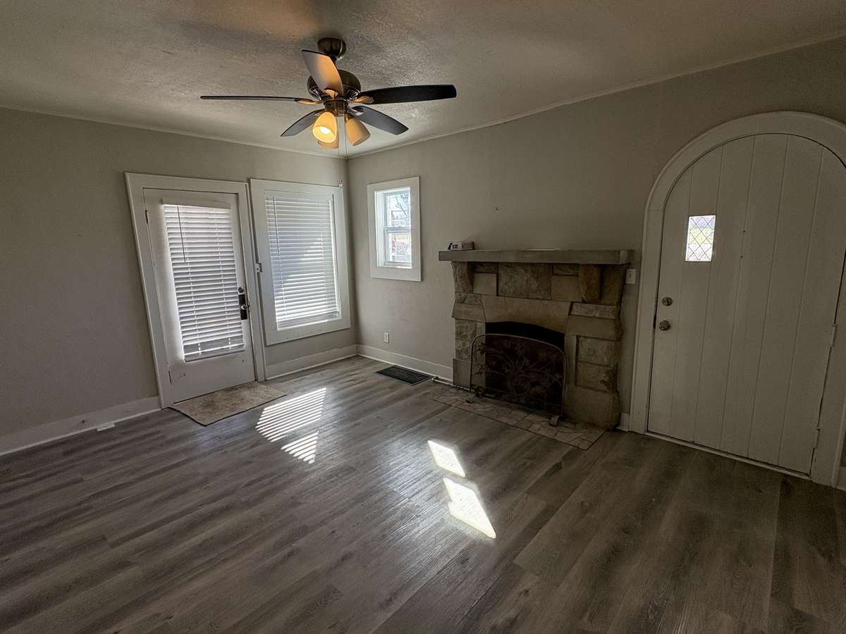 Living Room with Fireplace